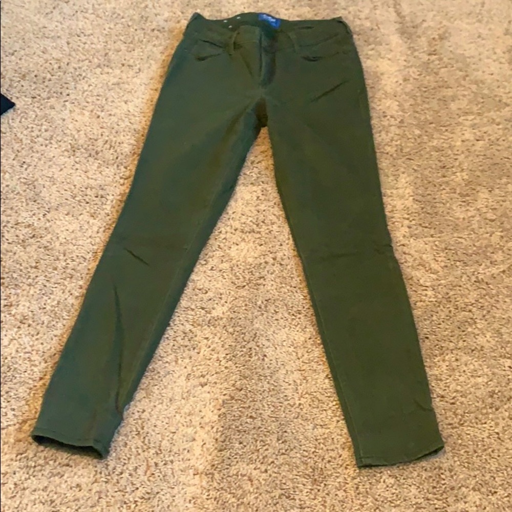 Forest Green Jeans